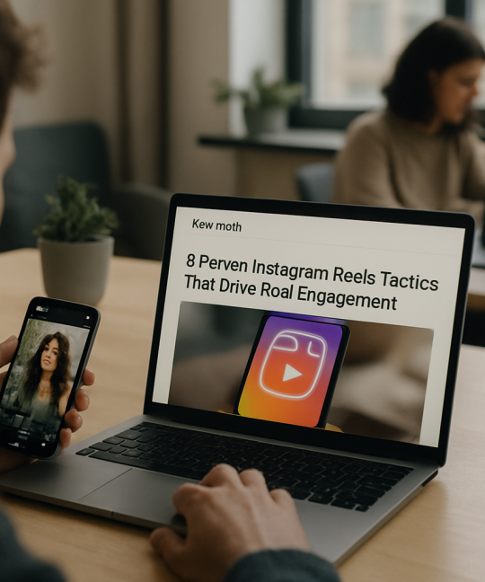Creator filming a short video using proven Instagram Reels tactics for higher engagement