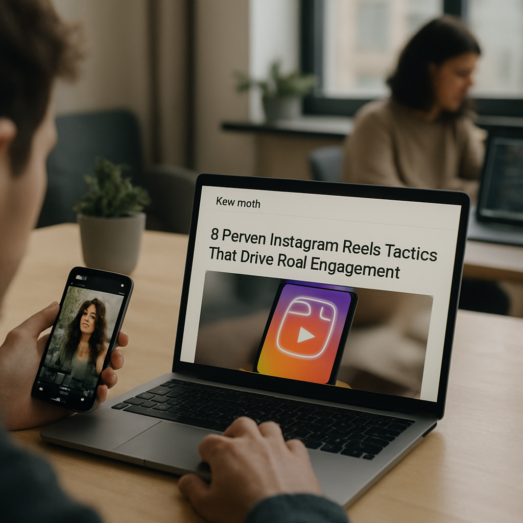 Creator filming a short video using proven Instagram Reels tactics for higher engagement