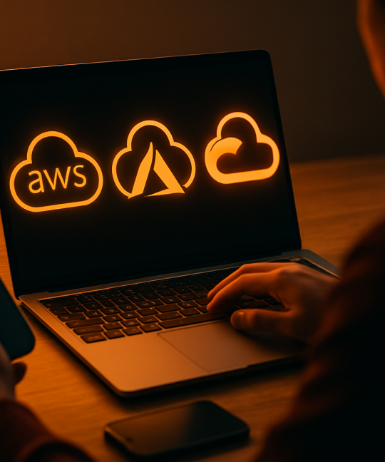 Cloud provider comparison chart showing AWS, Azure, and Google Cloud differences in 2026