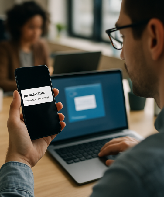 Smartphone showing push notification tactics driving app engagement