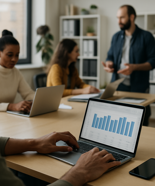 Founder reviewing pitch deck to avoid startup fundraising mistakes in 2026