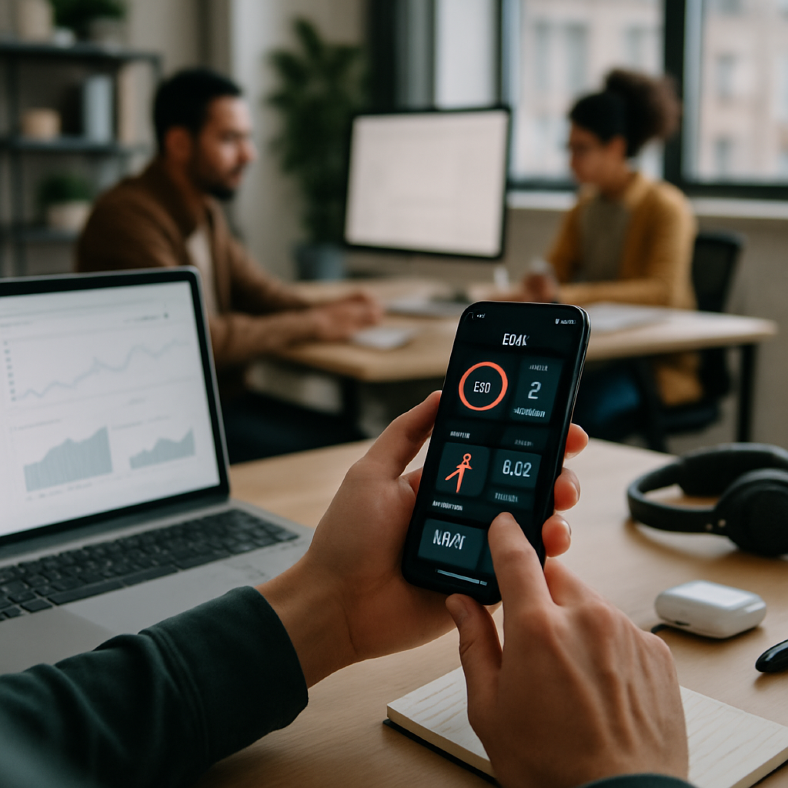 Mobile screen showcasing modern fitness app features for member engagement in 2026